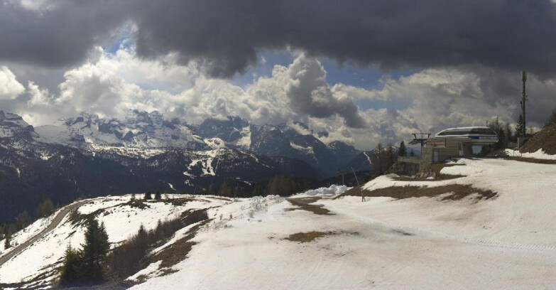 Webcam Skiarea Campiglio Dolomiti di Brenta Val di Sole Val Rendena - Seggiovia Malghette 
