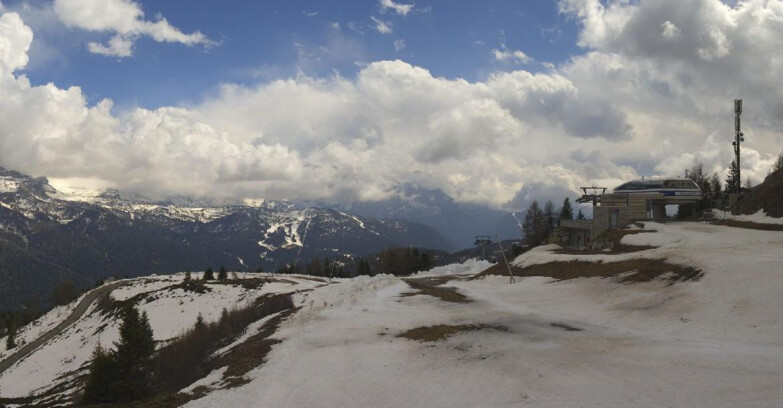 Webcam Skiarea Campiglio Dolomiti di Brenta Val di Sole Val Rendena - Seggiovia Malghette 