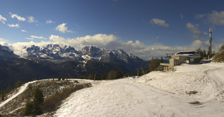 Webcam Skiarea Campiglio Dolomiti di Brenta Val di Sole Val Rendena - Seggiovia Malghette 
