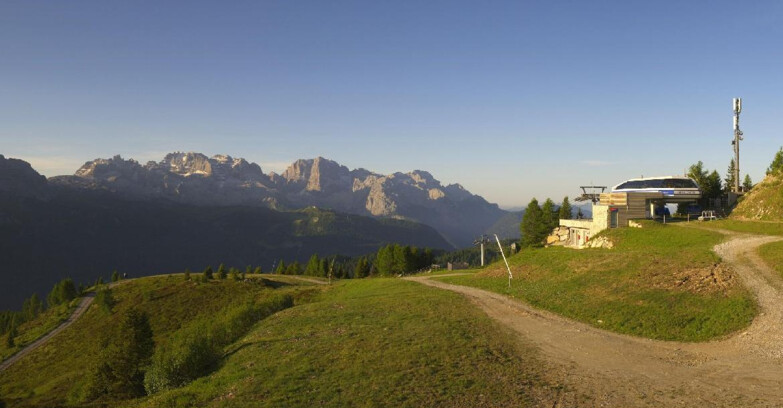 Webcam Skiarea Campiglio Dolomiti di Brenta Val di Sole Val Rendena - Seggiovia Malghette 