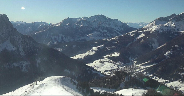 Webcam Pozza di Fassa-Aloch-Buffaure  - Cabinovia Buffaure - Stazione a Monte