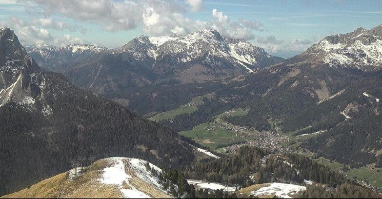 Webcam Поцца-ди-Фасса-Алок-Буффор  - Cabinovia Buffaure - Stazione a Monte