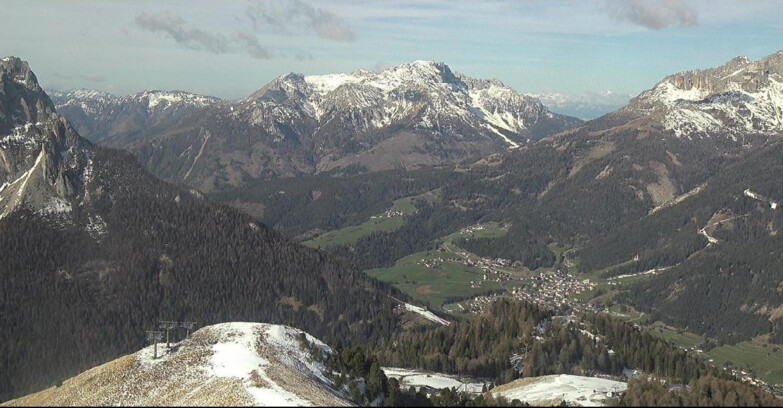 Webcam Поцца-ди-Фасса-Алок-Буффор  - Cabinovia Buffaure - Stazione a Monte