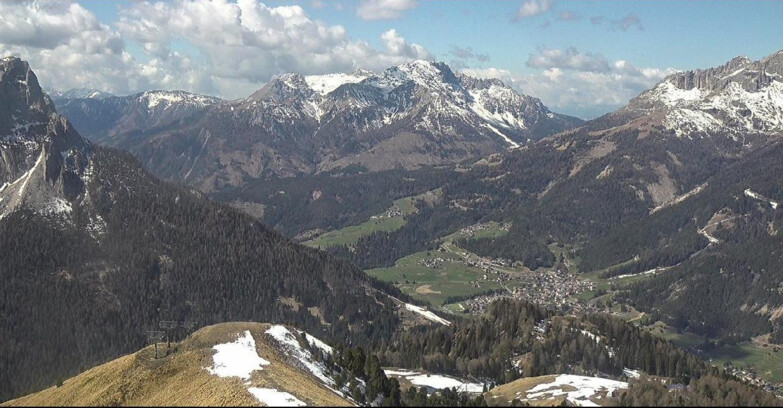 Webcam Pozza di Fassa-Aloch-Buffaure  - Cabinovia Buffaure - Stazione a Monte