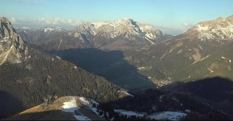 Webcam Pozza di Fassa-Aloch-Buffaure - Cabinovia Buffaure - Stazione a Monte