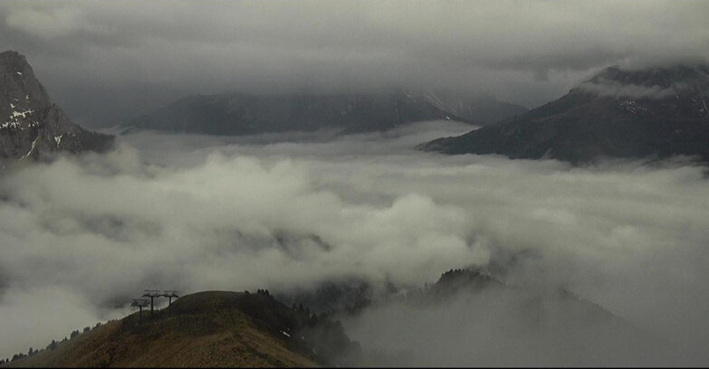 Webcam Pozza di Fassa-Aloch-Buffaure  - Cabinovia Buffaure - Stazione a Monte