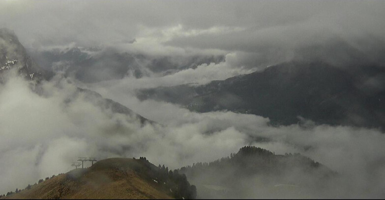 Webcam Pozza di Fassa-Aloch-Buffaure  - Cabinovia Buffaure - Stazione a Monte