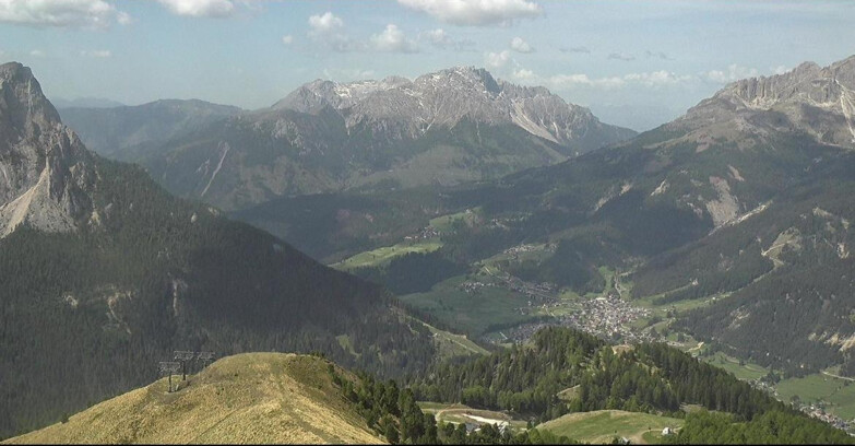 Webcam Pozza di Fassa-Aloch-Buffaure  - Cabinovia Buffaure - Stazione a Monte