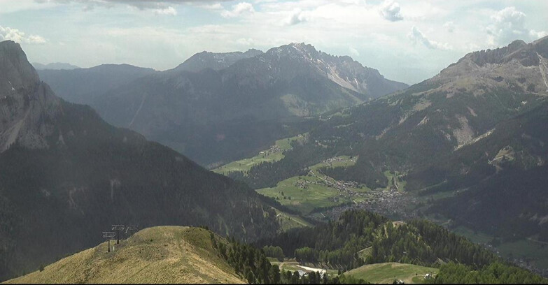 Webcam Pozza di Fassa-Aloch-Buffaure  - Cabinovia Buffaure - Stazione a Monte