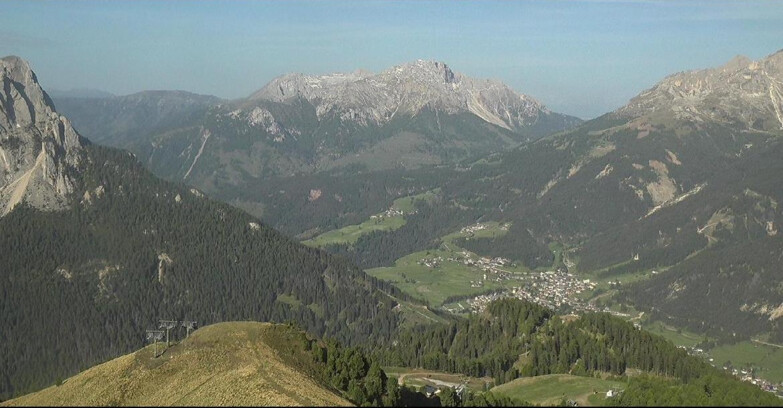 Webcam Pozza di Fassa-Aloch-Buffaure  - Cabinovia Buffaure - Stazione a Monte