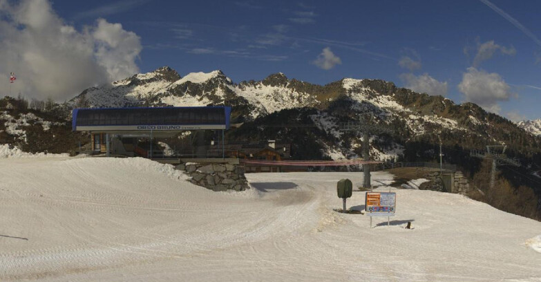 Webcam Фольгарида-Мариллева - Seggiovia Orso Bruno 