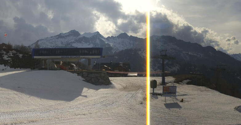 Webcam Фольгарида-Мариллева - Seggiovia Orso Bruno 