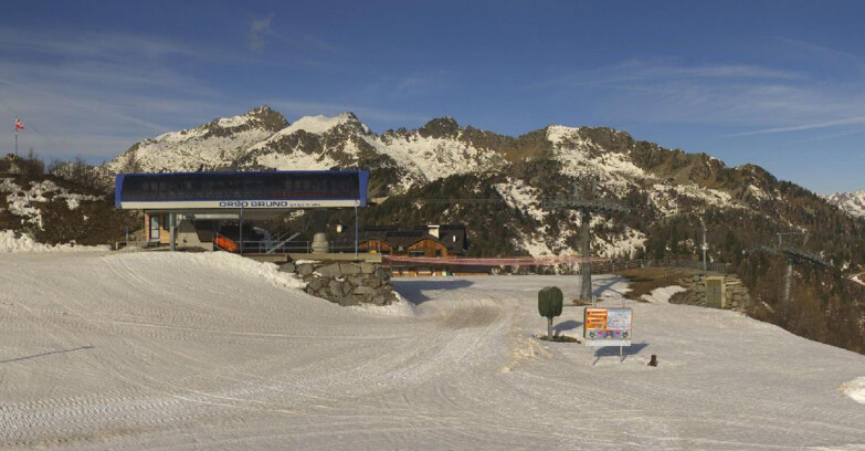 Webcam Фольгарида-Мариллева - Seggiovia Orso Bruno 