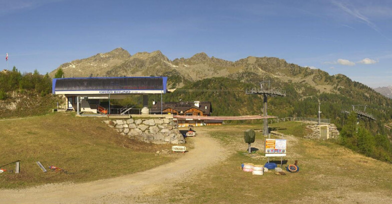 Webcam Folgarida-Marilleva  (Skiarea Campiglio Dolomiti di Brenta - Val di Sole Val Rendena) - Seggiovia Orso Bruno 