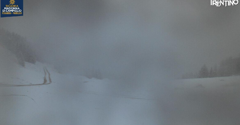 Webcam Skiarea Campiglio Dolomiti di Brenta Val di Sole Val Rendena - Pista delle Rocce - Folgarida
