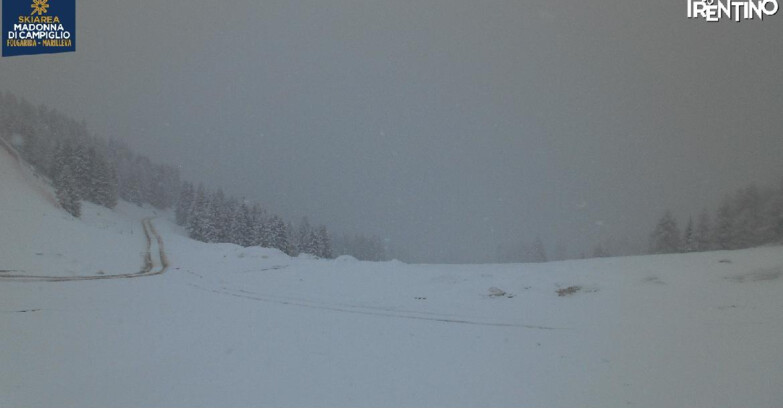 Webcam Skiarea Campiglio Dolomiti di Brenta Val di Sole Val Rendena - Pista delle Rocce - Folgarida