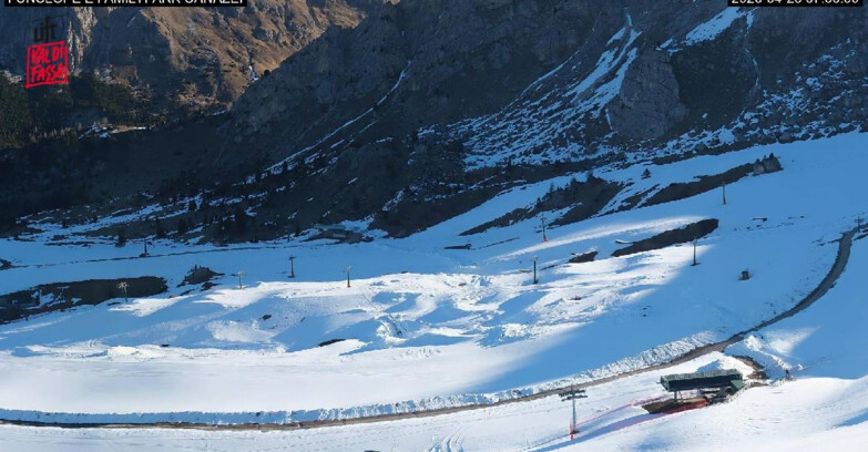 Webcam Canazei Belvedere - FUNSLOPE CANAZEI