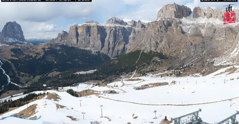Webcam Canazei Belvedere - SKIAREA BELVEDERE 