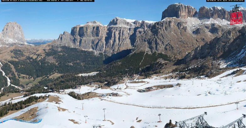 Webcam Canazei Belvedere - SKIAREA BELVEDERE 