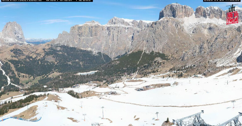 Webcam Canazei Belvedere - SKIAREA BELVEDERE 