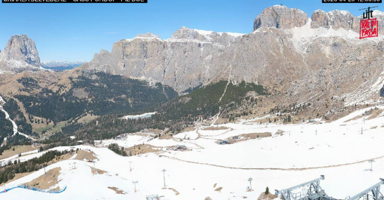 Webcam Canazei Belvedere - SKIAREA BELVEDERE 