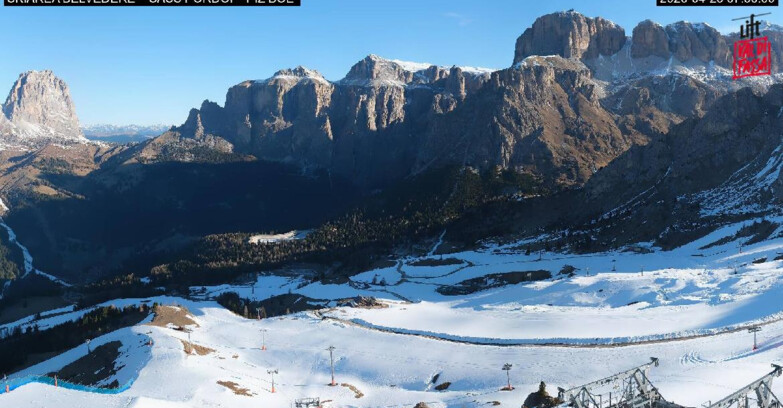 Webcam Canazei Belvedere - SKIAREA BELVEDERE 