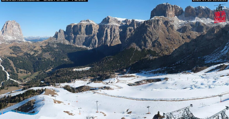 Webcam Canazei Belvedere - SKIAREA BELVEDERE 