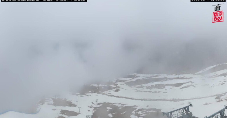 Webcam Canazei-Belvedere  - SKIAREA BELVEDERE 