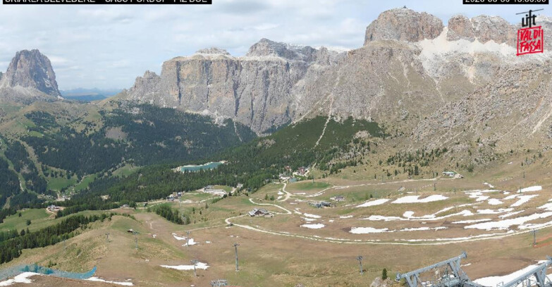 Webcam Canazei-Belvedere - SKIAREA BELVEDERE 