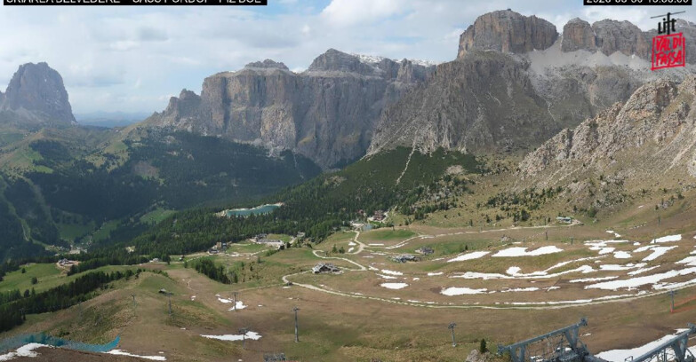 Webcam Canazei-Belvedere - SKIAREA BELVEDERE 