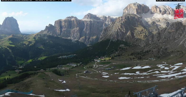 Webcam Canazei-Belvedere - SKIAREA BELVEDERE 