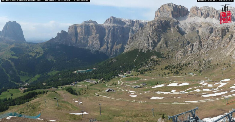 Webcam Canazei-Belvedere - SKIAREA BELVEDERE 