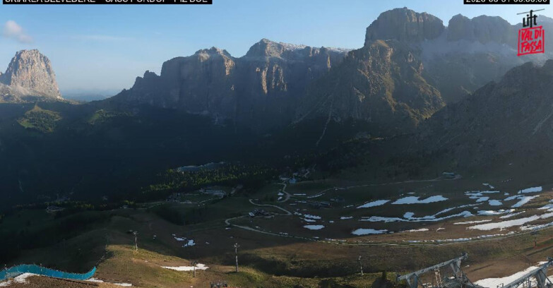 Webcam Canazei-Belvedere - SKIAREA BELVEDERE 