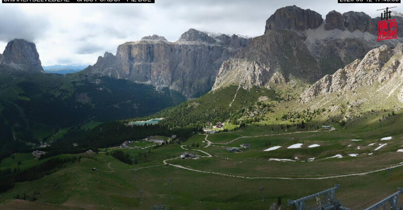 Webcam Canazei Belvedere - SKIAREA BELVEDERE 