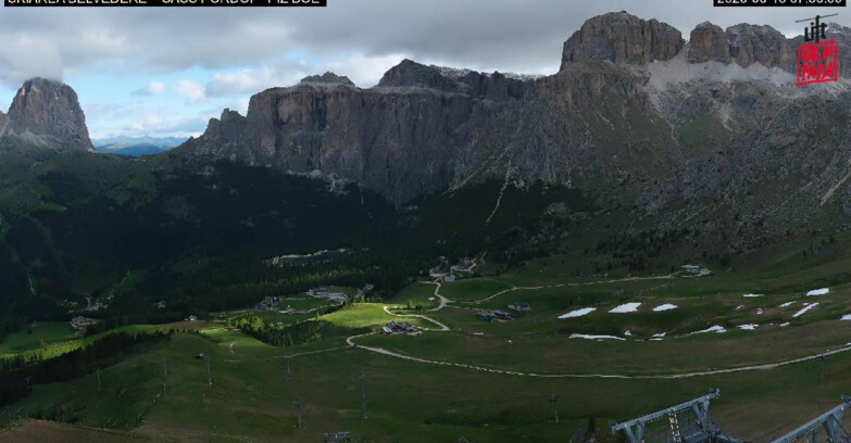 Webcam Canazei-Belvedere - SKIAREA BELVEDERE 