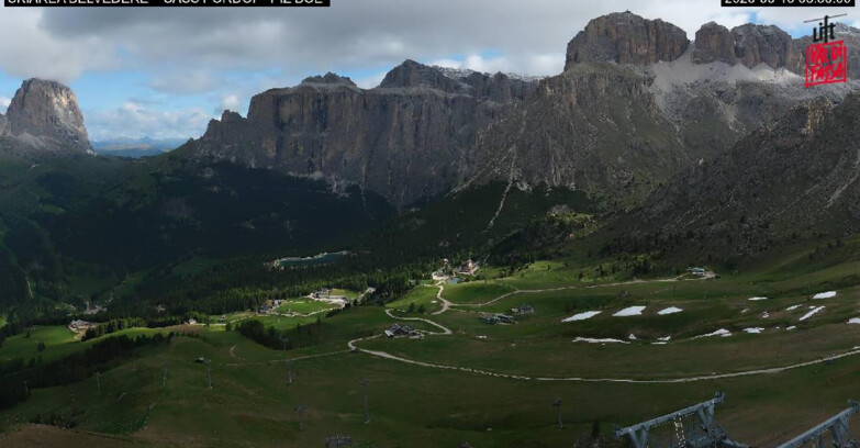 Webcam Canazei-Belvedere - SKIAREA BELVEDERE 