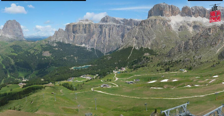 Webcam Canazei-Belvedere - SKIAREA BELVEDERE 