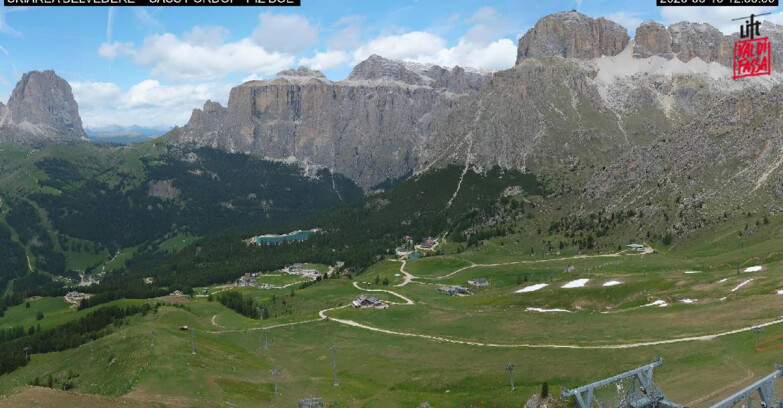 Webcam Canazei-Belvedere - SKIAREA BELVEDERE 