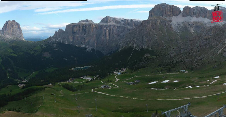 Webcam Canazei-Belvedere - SKIAREA BELVEDERE 