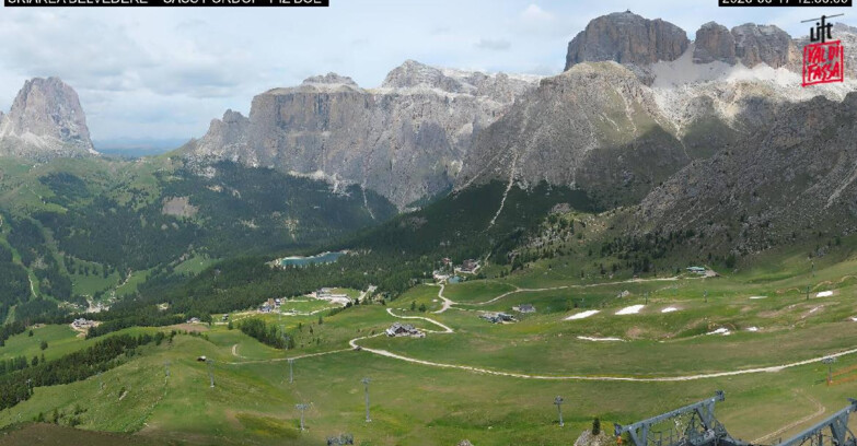 Webcam Canazei-Belvedere - SKIAREA BELVEDERE 