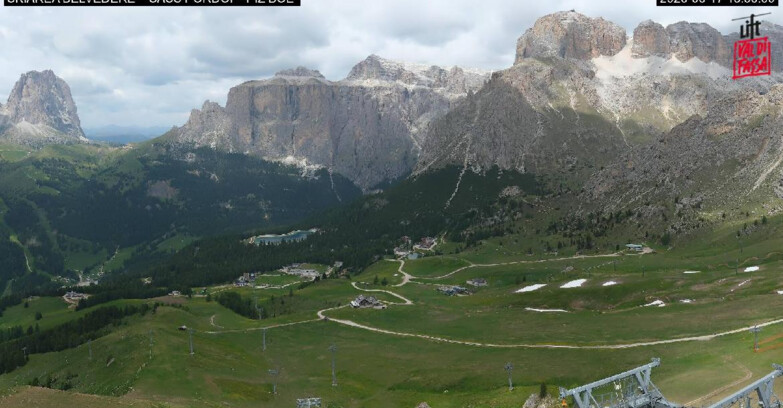 Webcam Canazei-Belvedere - SKIAREA BELVEDERE 