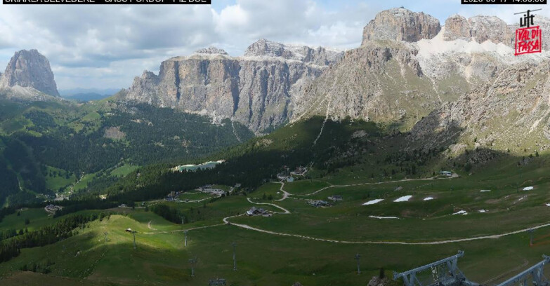 Webcam Canazei-Belvedere - SKIAREA BELVEDERE 