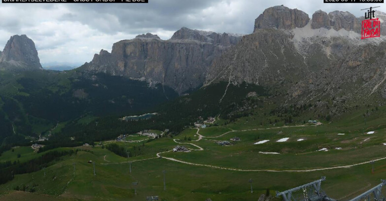 Webcam Canazei-Belvedere - SKIAREA BELVEDERE 