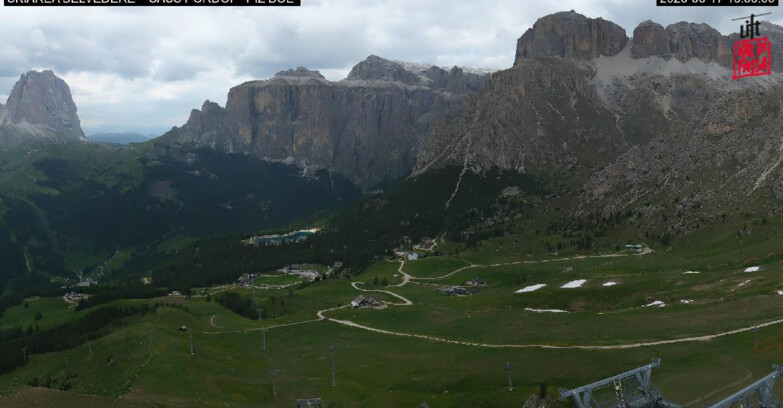 Webcam Canazei-Belvedere - SKIAREA BELVEDERE 