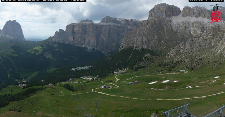 Webcam Canazei-Belvedere - SKIAREA BELVEDERE 