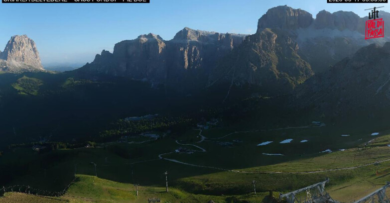 Webcam Canazei-Belvedere - SKIAREA BELVEDERE 