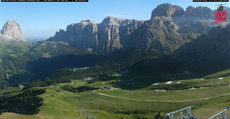 Webcam Canazei-Belvedere - SKIAREA BELVEDERE 