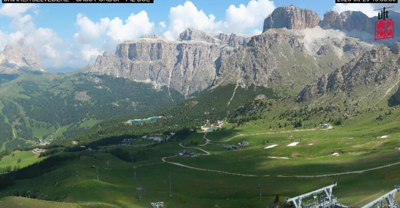Webcam Канацей-Бельведере  - SKIAREA BELVEDERE 