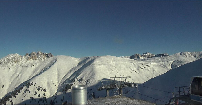 Webcam Pozza di Fassa-Aloch-Buffaure  - Pista Pala del Geiger