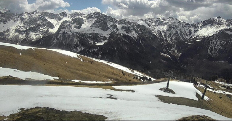 Webcam Pozza di Fassa-Aloch-Buffaure  - Pista Pala del Geiger